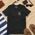 I think I’ll just stay here and ink. / Unisex t-shirt / Black Heather