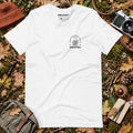 I think I’ll just stay here and ink. / Unisex t-shirt / Solid White Blend