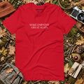 MAKE EMPATHY GREAT AGAIN / Unisex t-shirt / Red