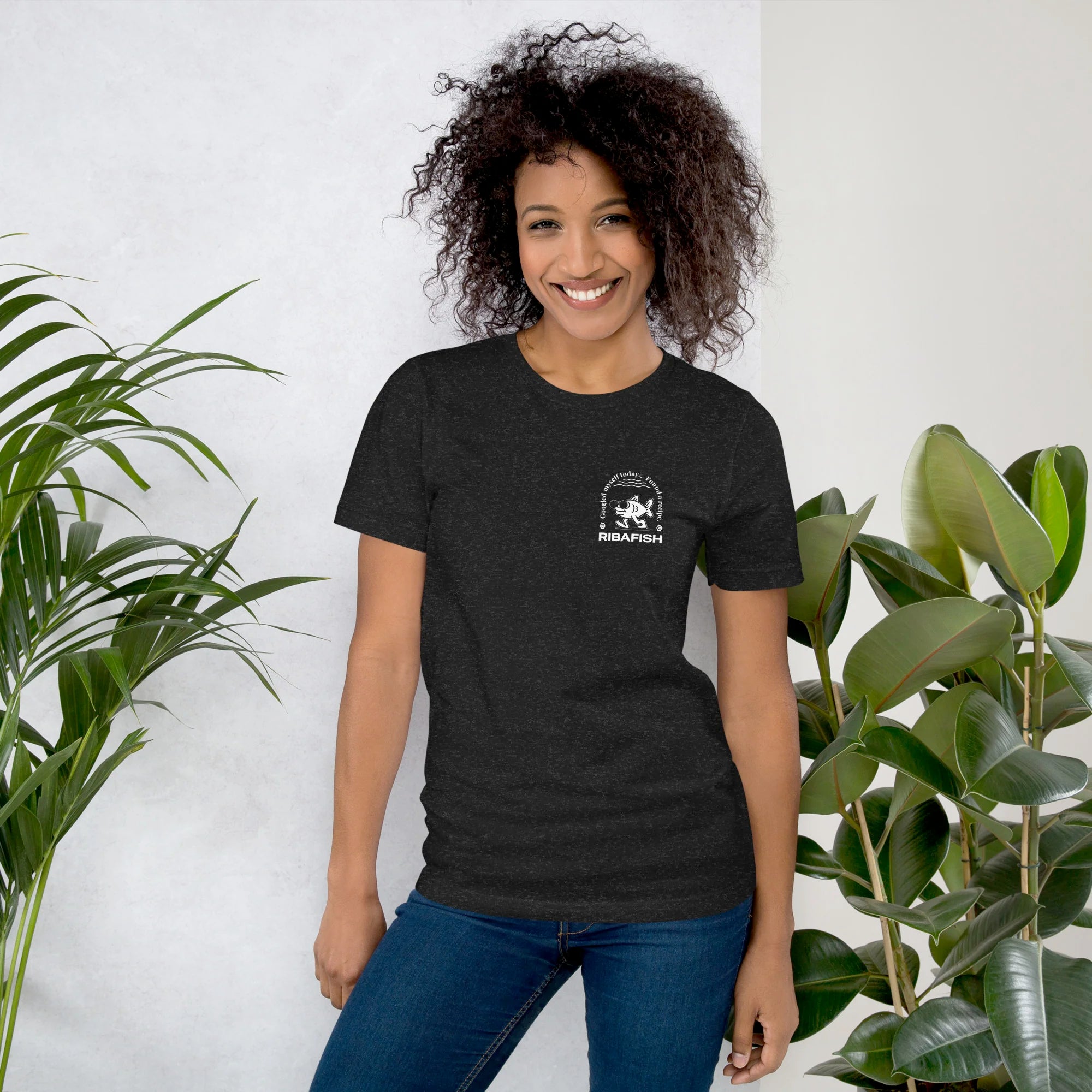 Googled myself today… Found a recipe. / Unisex t-shirt / Black Heather