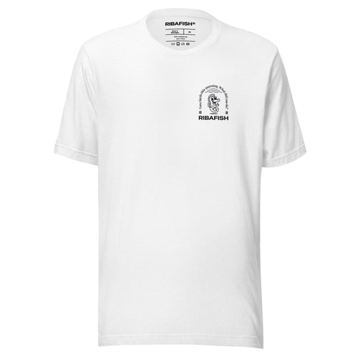 Gave birth this morning. What did you do? / Unisex t-shirt / White