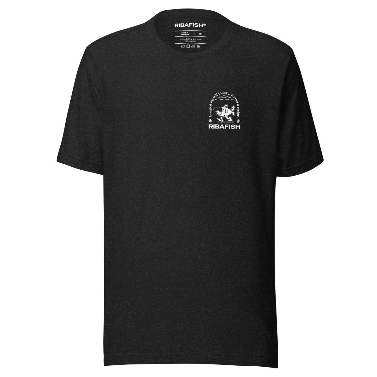 Googled myself today… Found a recipe. / Unisex t-shirt / Black Heather