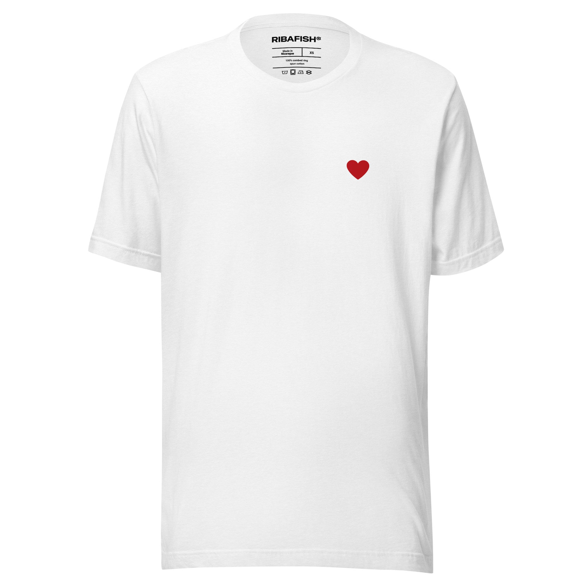 Heart / Unisex t-shirt / White