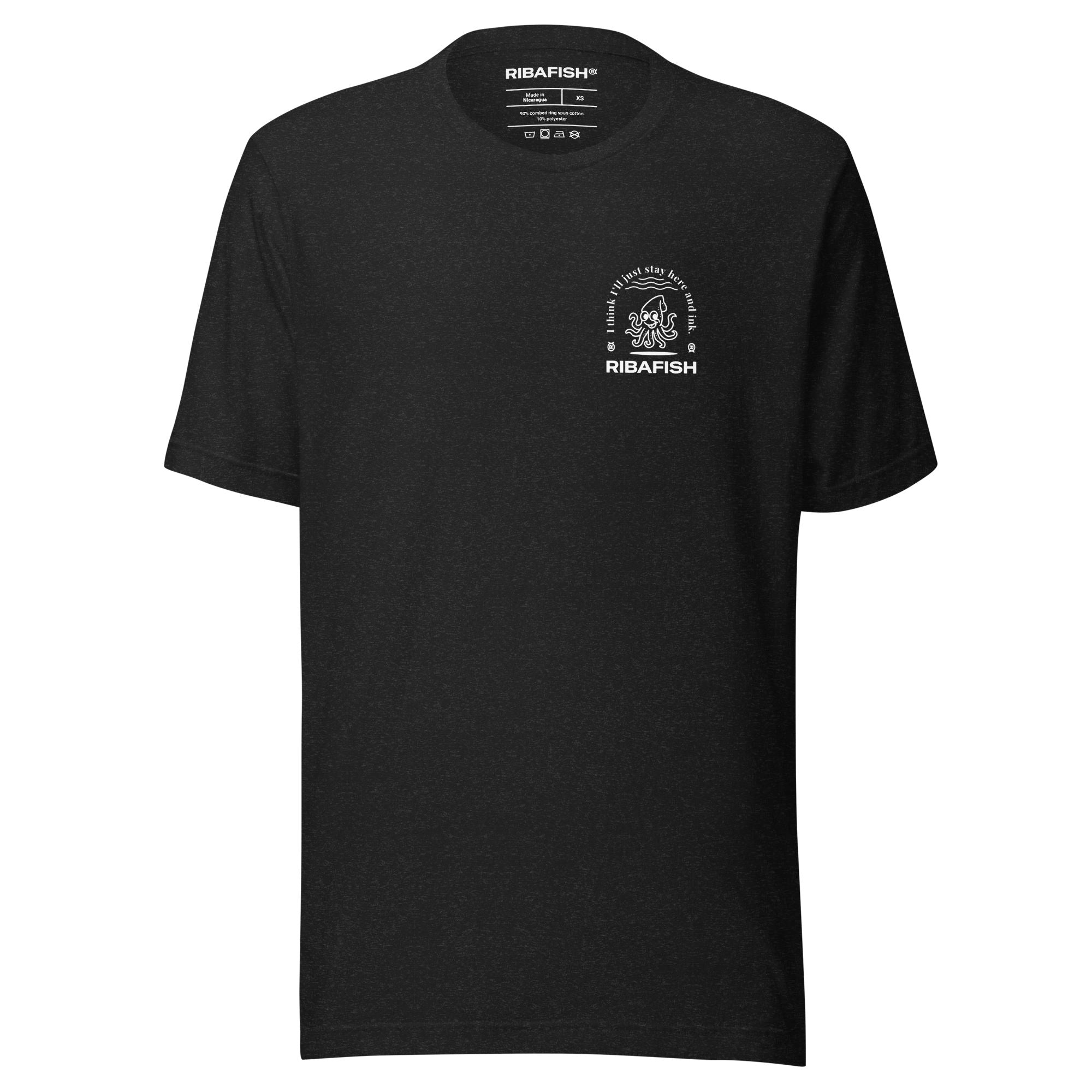 I think I’ll just stay here and ink. / Unisex t-shirt / Black